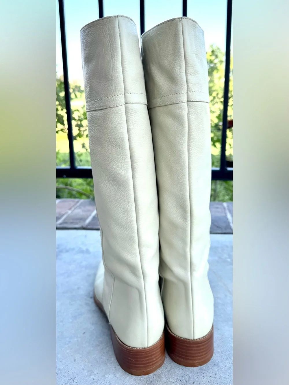Bruno Magli Leather Over-the-Knee Boots 42